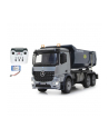 Jamara Dump truck Mercedes-Benz Arocs Metal Meiller, toy wehicle (silver/Kolor: CZARNY, 1:20) - nr 31