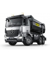 Jamara Dump truck Mercedes-Benz Arocs Metal Meiller, toy wehicle (silver/Kolor: CZARNY, 1:20) - nr 47
