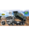 Jamara Dump truck Mercedes-Benz Arocs Metal Meiller, toy wehicle (silver/Kolor: CZARNY, 1:20) - nr 50