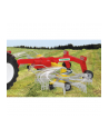 Jamara rake Pöttinger for RC tractor, toy wehicle (red/yellow, 1:16) - nr 6