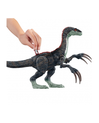 Mattel Jurassic World Sound Slashin Therizinosaurus Mini-Play Figure