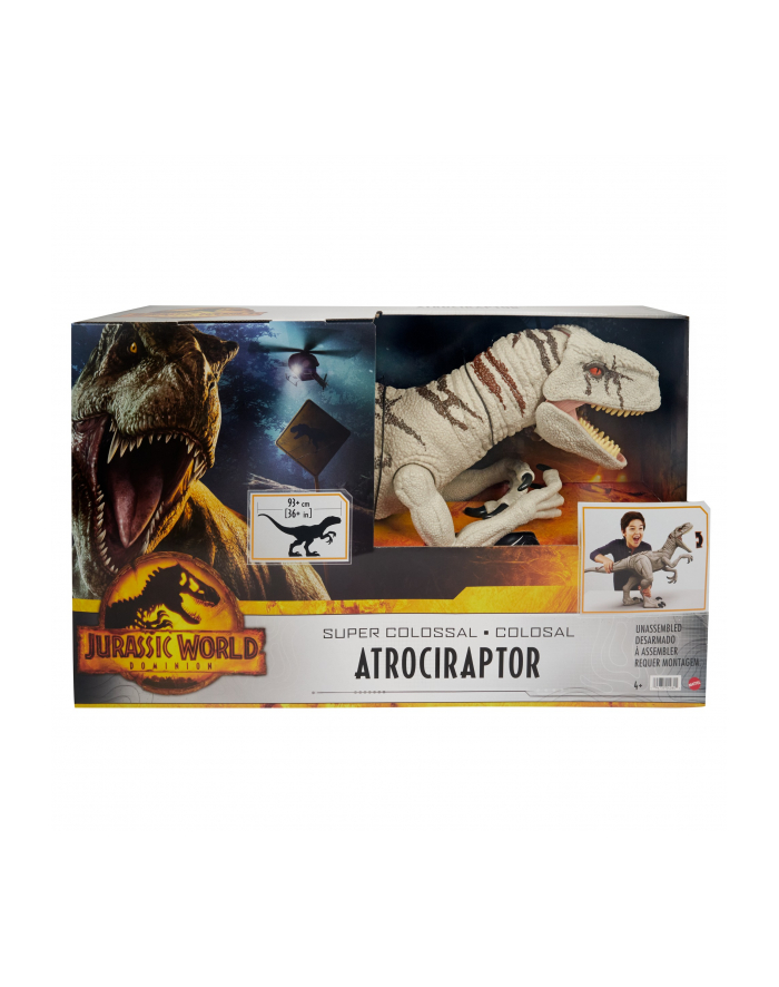 Mattel Jurassic World Riesendino Speed Dino, play figure główny