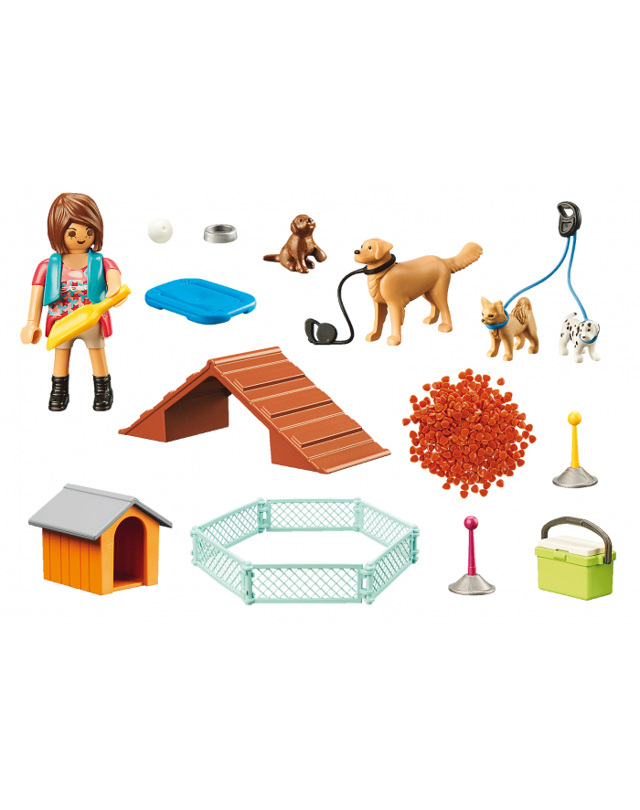PLAYMOBIL 70676 Dog Trainer gift set, construction toy główny