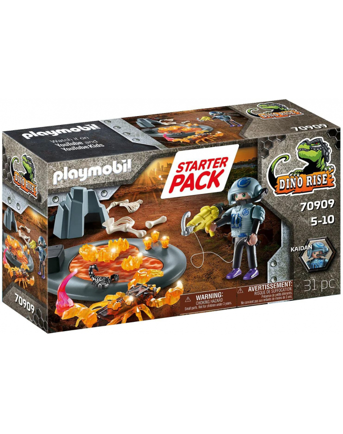 PLAYMOBIL 70909 Starter Pack Fighting the Fire Scorpion, construction toy główny