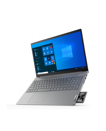 Notebook Lenovo ThinkBook 15 ITL (Gen 2) 15.6 '', IPS, Full HD, Intel Core i5, i5-1135G7, HDD: 8 GB, SSD 256 GB, Intel Iris Xe Graphics, Windows 10 Pro, Gwarancja 12 m / Mineral Grey