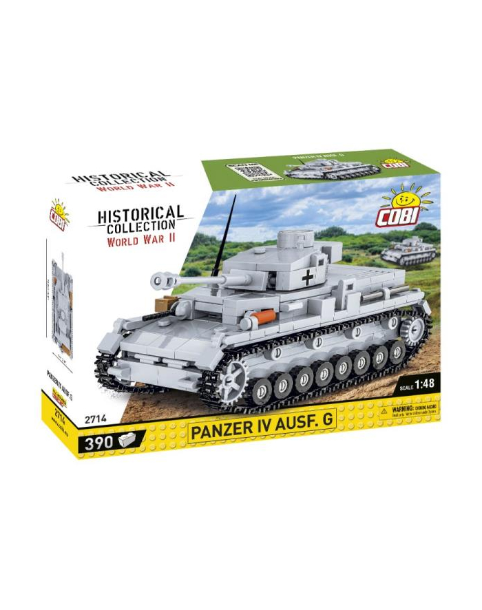 COBI 2714 Historical Collection WWII Czołg Panzer IV Ausf. D 320 klocków główny