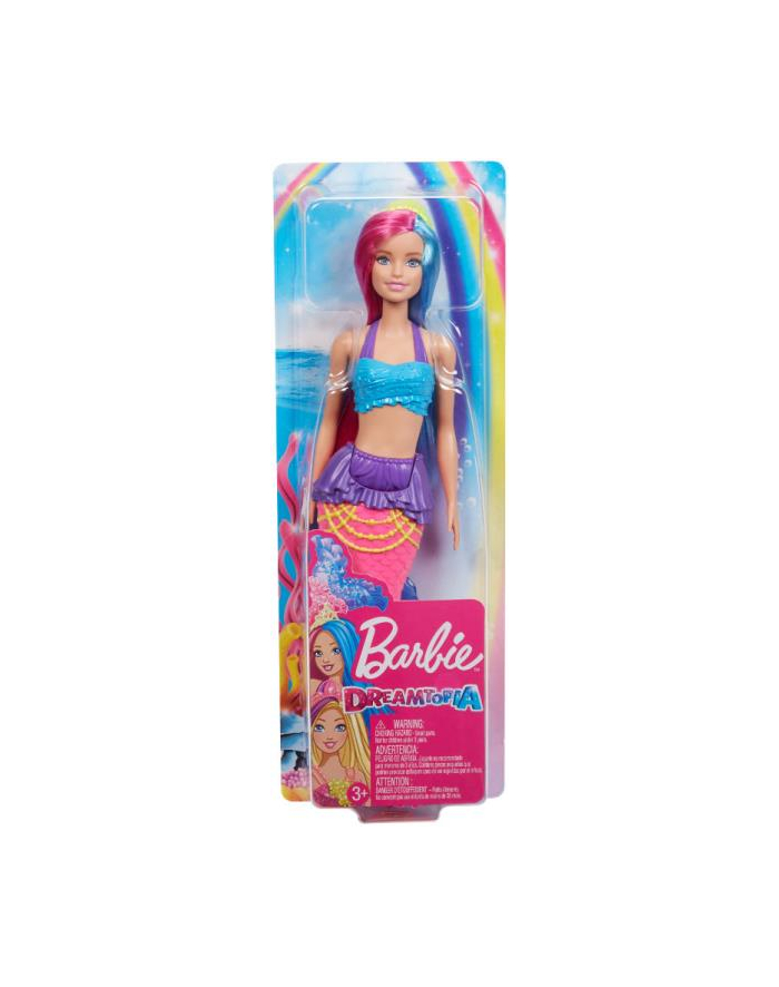 Barbie Dreamtopia Syrenka fioletowy ogon GJK08 p6 MATTEL główny