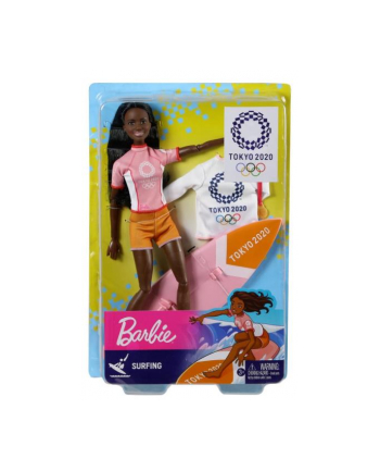 Barbie Lalka Olimpijka Surferka GJL76 MATTEL