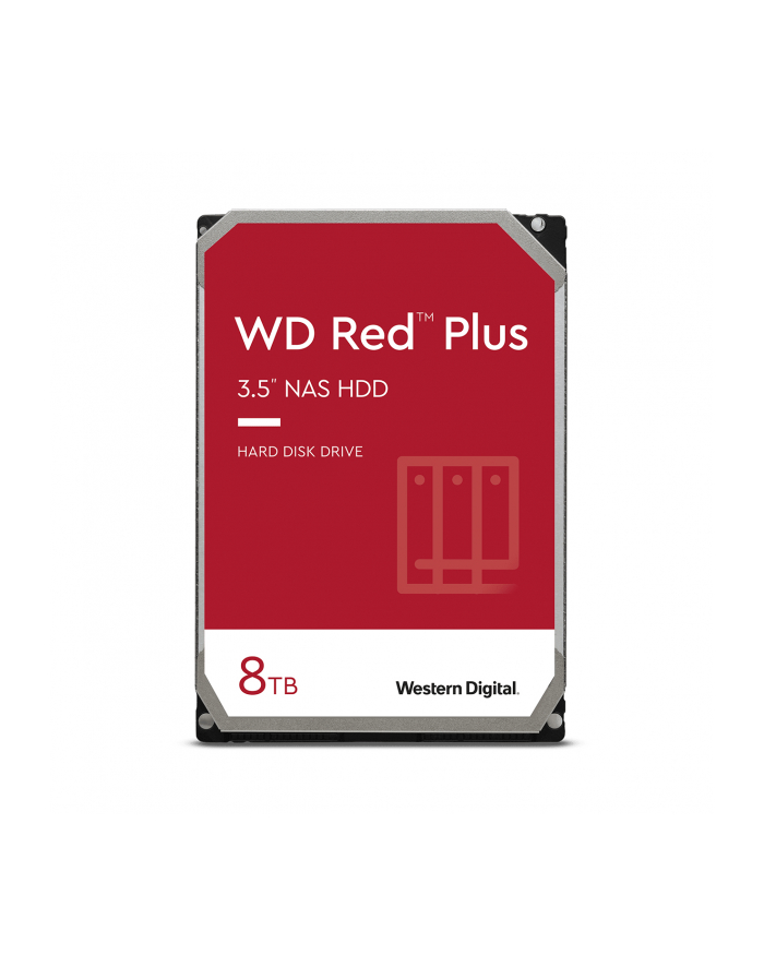 western digital Dysk Red Plus 8TB 3,5 cala CMR 256MB/5640RPM Class główny
