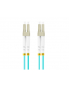 lanberg Patchcord światłowodowy Mm Lc/Upc-Lc/Upc Duplex 3.0mm 1m Aqua - nr 7