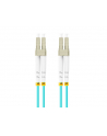 lanberg Patchcord światłowodowy Mm Lc/Upc-Lc/Upc Duplex 3.0mm 2m Aqua - nr 2