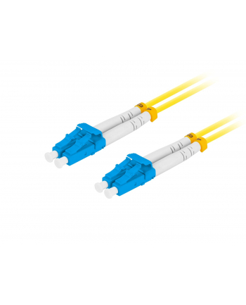 lanberg Patchcord światłowodowy Sm Lc/Upc-Lc/Upc Duplex 3.0Mm 2M żółty nr 1