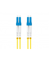 lanberg Patchcord światłowodowy Sm Lc/Upc-Lc/Upc Duplex 3.0Mm 5M żółty - nr 10