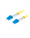 lanberg Patchcord światłowodowy Sm Lc/Upc-Lc/Upc Duplex 3.0Mm 5M żółty - nr 11