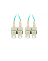 lanberg Patchcord światłowodowy Mm Sc/Upc-Sc/Upc Duplex 3.0mm 3m Aqua - nr 3