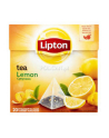 LIPTON Herbata Czarna Aromatyzowana Cytryna 20Toreb - nr 1