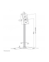 NEOMOUNTS BY NEWSTAR floor stand lockable tablet casing for Apple iPad PRO Air ' Samsung Galaxy Tab - nr 3