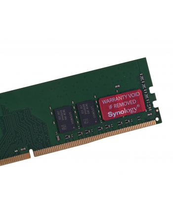 synology Pamięć DDR4 8GB ECC DIMM D4(wersja europejska)01-8G Unbuffered