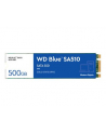 western digital Dysk SSD Blue SSD 500GB SA510 M.2 2280 WDS500G3B0B - nr 22