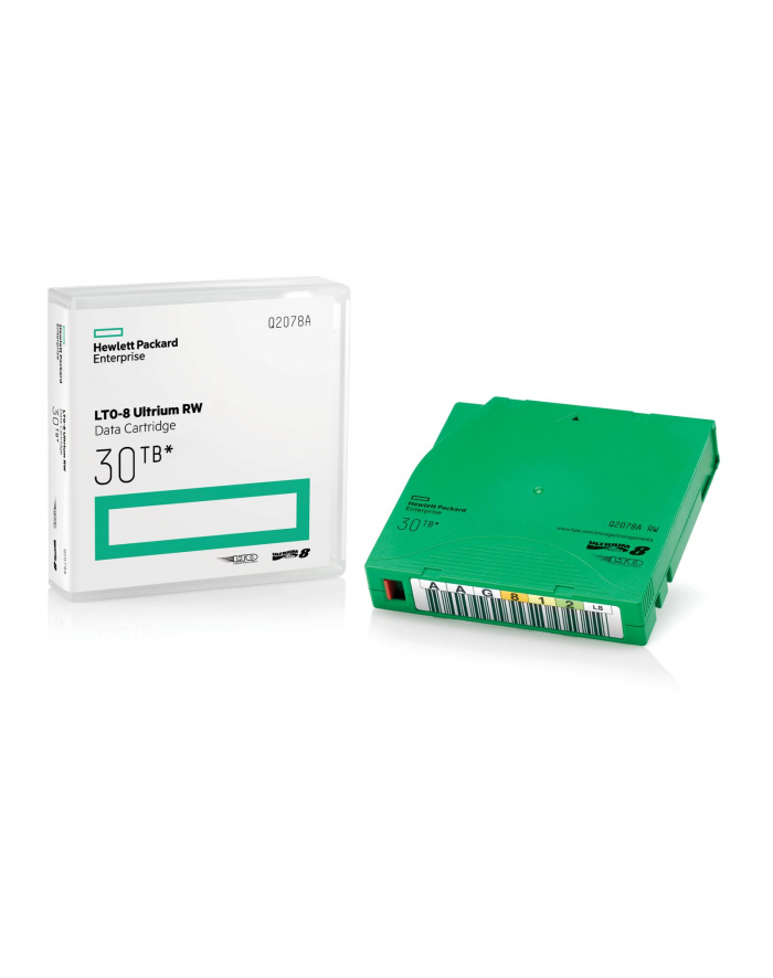 hewlett packard enterprise Taśma TO-9 Ultrium 45TB RW Non Custom Labeled 20 Data Cartridges with Cases Q2079AN główny