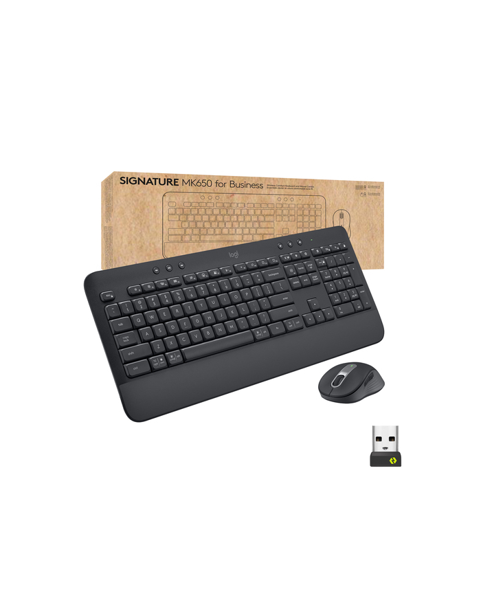 LOGITECH Signature MK650 Combo for Business - GRAPHITE - (CH) - CENTRAL główny