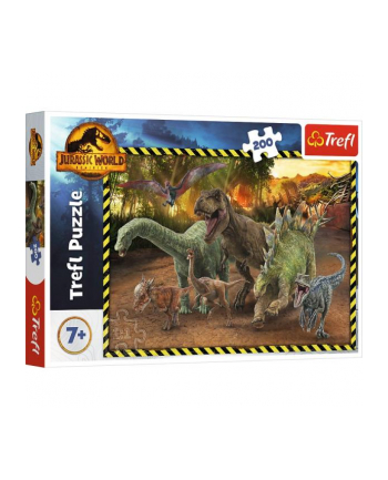 Puzzle 200el Dinozaury z Parku Jurajskiego 13287 Trefl