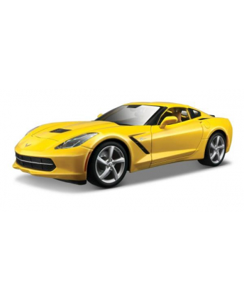 MAISTO 31182-53 Chevrolet Corvette Stingray 2014 żółty 1:18