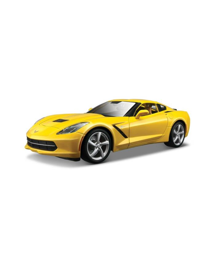 MAISTO 31182-53 Chevrolet Corvette Stingray 2014 żółty 1:18 główny