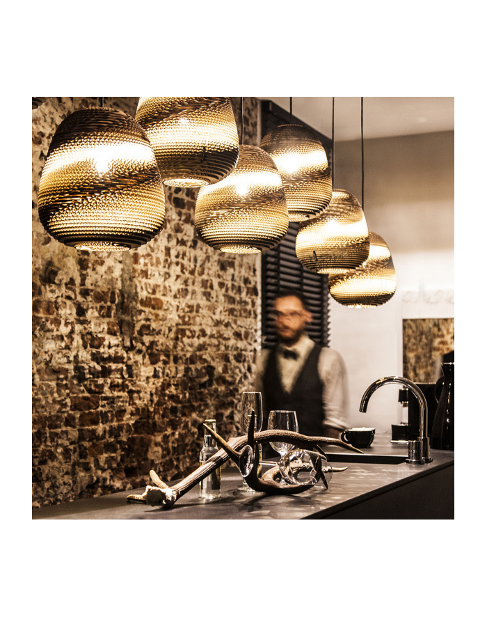 Segula Binky 290 lampa wisząca kartonowy klosz główny
