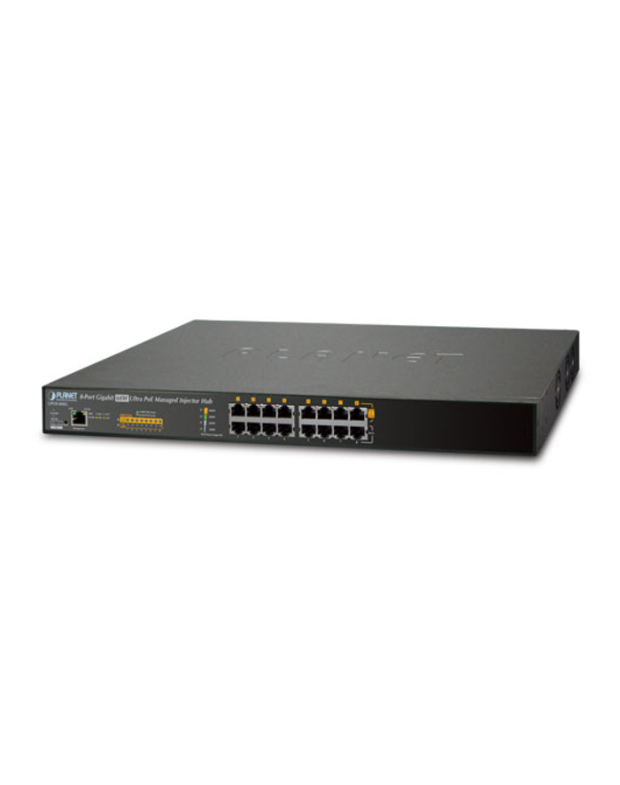 Planet Upoe-800G Łącza Sieciowe Zarządzany Gigabit Ethernet (10/100/1000) Obsługa Poe Niebieski (UPOE800G) główny