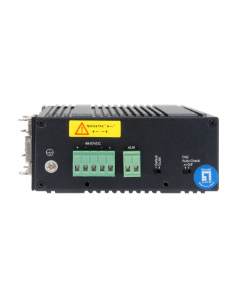 Levelone Switch 10Port Gigabit Poe Din-Rail -40°C To 75°C - 1 Gbps (IGP1031)