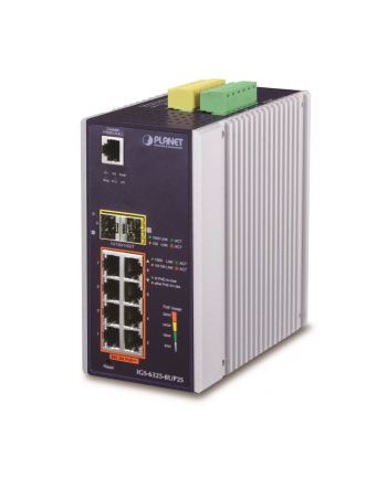 Planet Igs-6325-8Up2S P30 Din-Rail Industrial L3 8P (IGS63258UP2S)