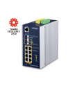 Planet Igs-6325-8Up2S2X Ip30 Din-Rail Industrial L3 8P (IGS63258UP2S2X) - nr 1