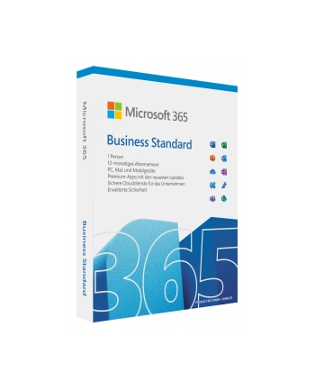 Microsoft KLQ-00672 365 Business Standard 1 x licencja Subskrypcja Niemiecki 1 lat(a)