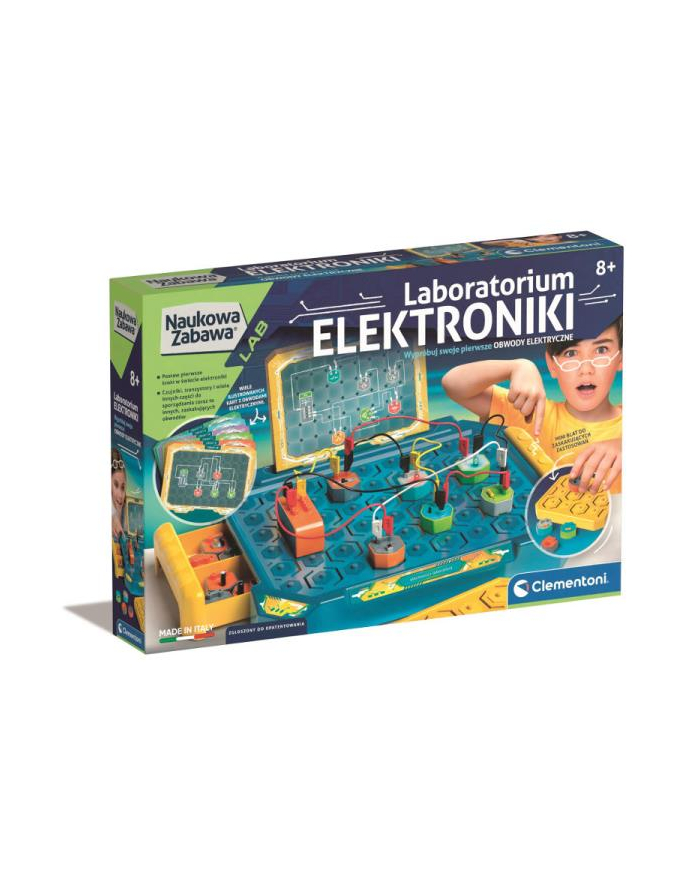 Clementoni Naukowa zabawa. Laboratorium elektroniki 50727 główny