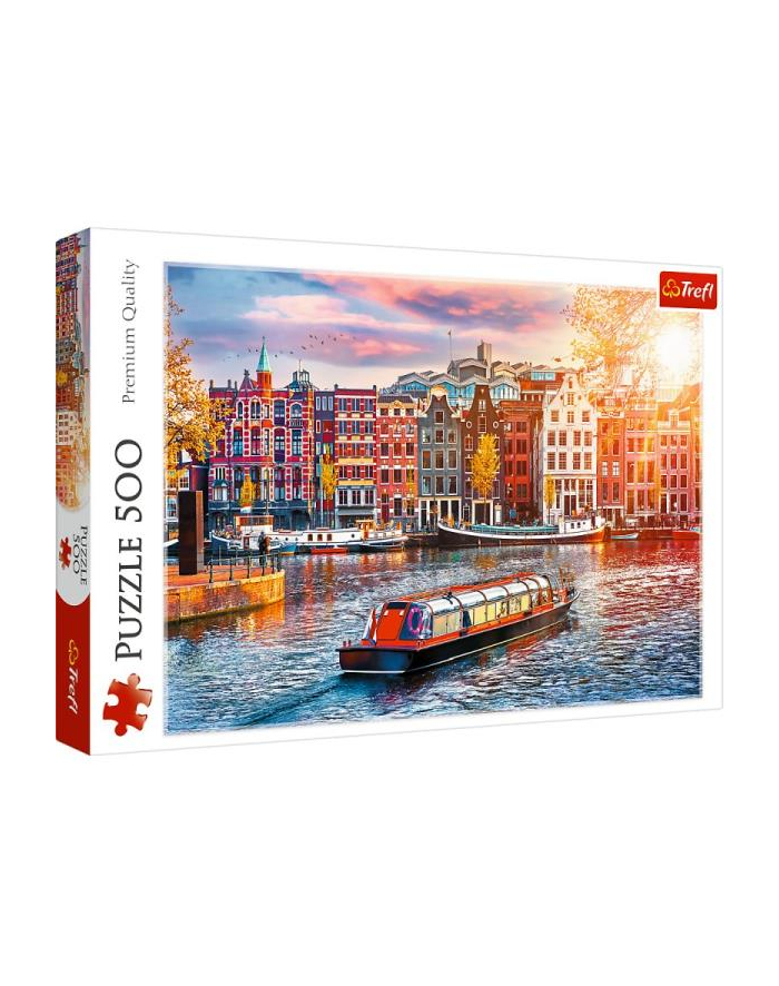 Puzzle 500el Amsterdam, Holandia 37428 Trefl główny