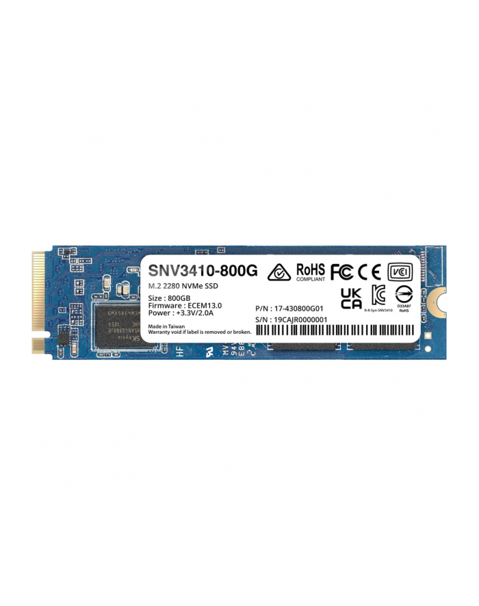synology Dysk SSD SATA 800GB M2 2280 SNV3410-800G główny