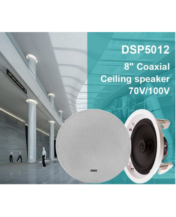 dsppa DSP5012 - dwudrożny głośnik sufitowy 35W, 70V/100V