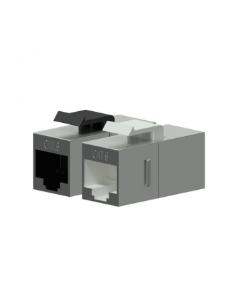 procab Adapter Keystone CAT6 RJ45-RJ45 Ekranowany metalem - CAT6 RJ45-RJ45 Ekranowany metalem