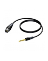 procab Kabel XLR Męski - 6,3 mm Jack Męski Stereo 1,5 m - nr 1