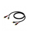 procab Kabel 2x RCA/Cinch Męski - 2x RCA/Cinch Męski 3 m - nr 1