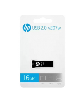 pny Pendrive 16GB HPv207w USB 2.0  HPFD207W-16
