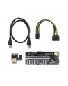 qoltec Riser PCI-E 1x - 16x | USB 3.0 | ver. 018 | SATA/PCI-E 6 pin - nr 1