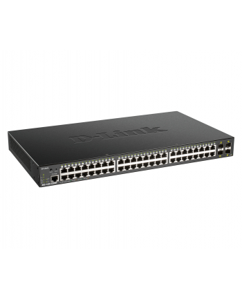 d-link Przełącznik DGS-1250-52XMP 48GE PoE+ 4SFP+