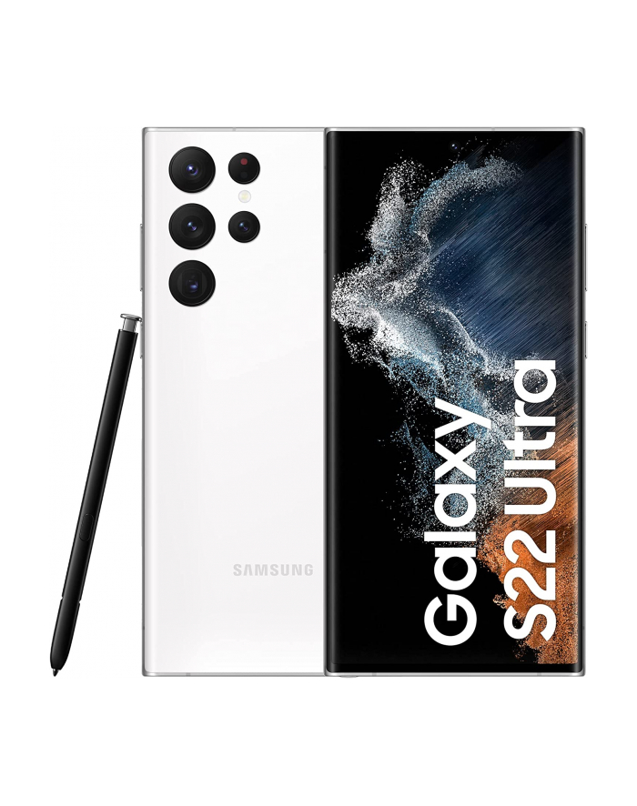 samsung Smartfon Galaxy S22 DualSIM 5G Ultra 12/512GB biały główny