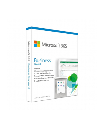 Microsoft KLQ-00672 365 Business Standard 1 x licencja Subskrypcja Niemiecki 1 lat(a)