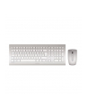 Cherry JD-0310EU DW 8000 klawiatura RF Wireless QWERTY US English Srebrny, Biały - nr 30