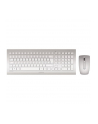 Cherry JD-0310EU DW 8000 klawiatura RF Wireless QWERTY US English Srebrny, Biały - nr 31