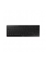 Cherry JD-8560GB-2 Stream Desktop Recharge klawiatura RF Wireless QWERTY Angielski Czarny - nr 26