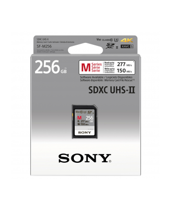 Sony SFG2M SF-M256 256 GB SD UHS-II Klasa 10